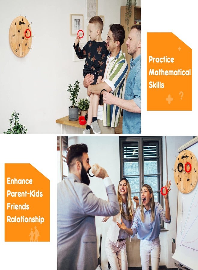 PlayZap Hook Game Ring Toss for Adults & Kids, Wooden Board Dart Wall Game, Outdoor Indoor Games for Family and Friends, Played at Dorm, Beach, Party, Camping and Yard - Image 5