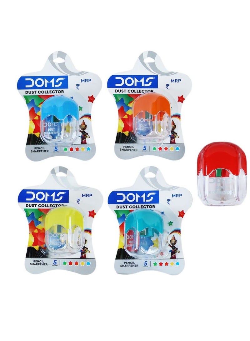 DOMS Sharpener With Dust Collector Assorted Colours - Image 5