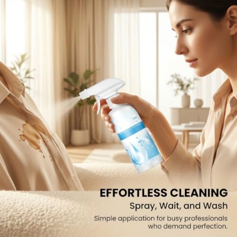 2026 Upgrade Clothing Emulsifier Stain Remover - Non-Ionic Fabric Cloth Cleaner for Oil and Grease Stains - Stain Remover Spray For Clothes Laundry 1 - Image 5