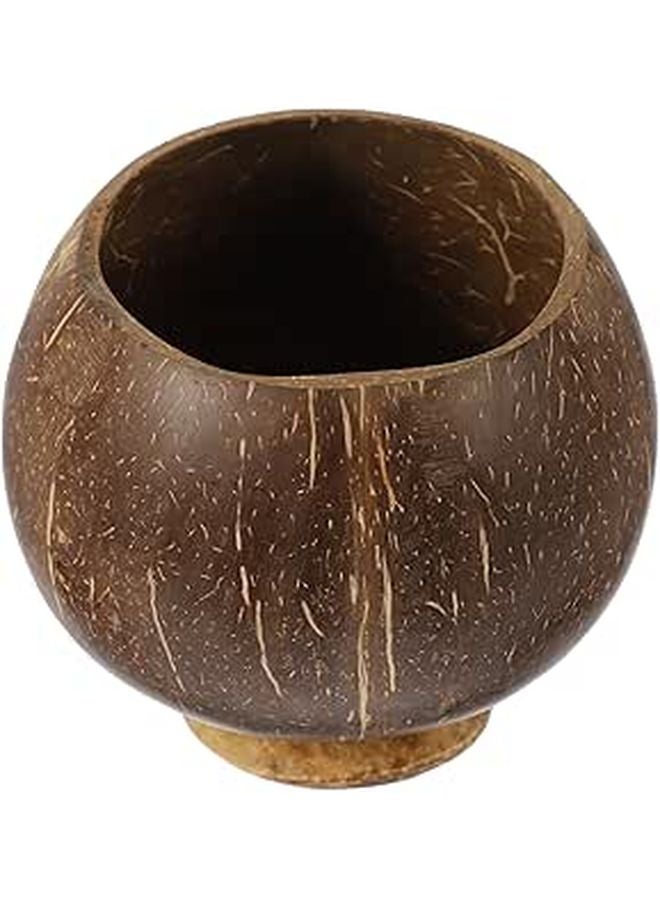 Natural Coconut Shell Bowl Eco Friendly Dessert Cup for Party Hotel Beverage Container - Image 1