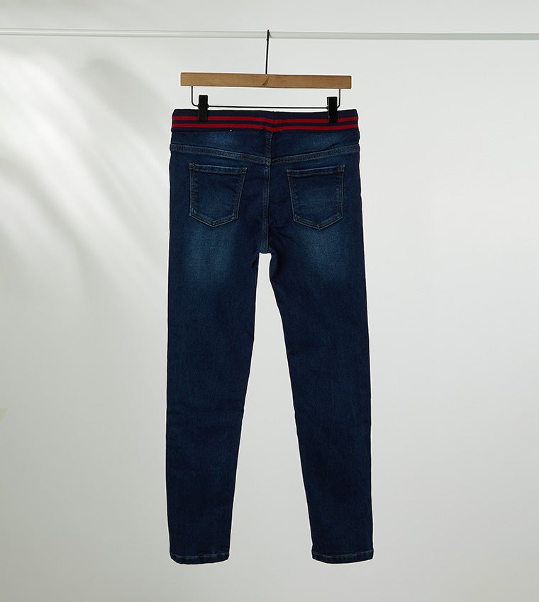 BEVERLY HILLS POLO CLUB Girls Regular Fit Denims - Image 2