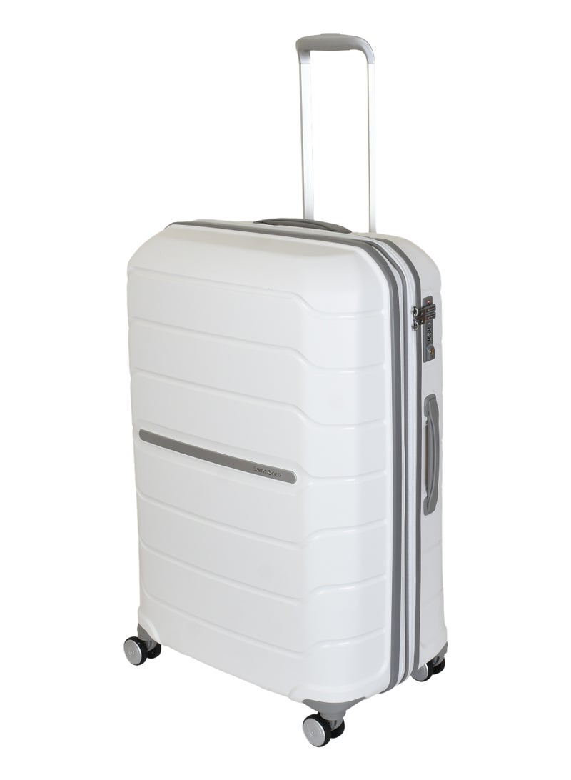 Samsonite FREEFORM 75/28 Hard Spinner Luggage – White - Image 1