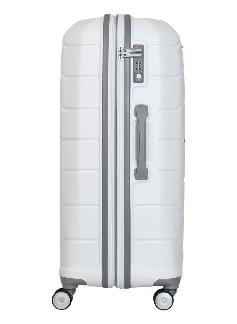 Samsonite FREEFORM 75/28 Hard Spinner Luggage – White - Image 3