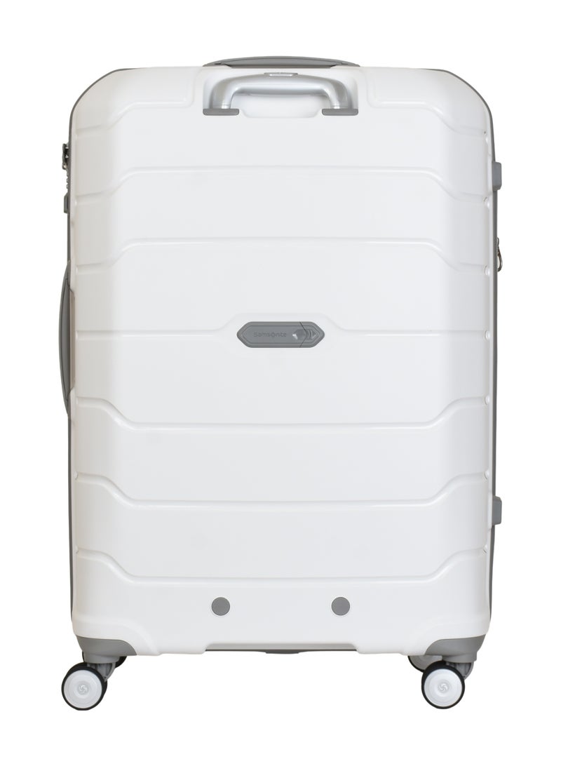 Samsonite FREEFORM 75/28 Hard Spinner Luggage – White - Image 4