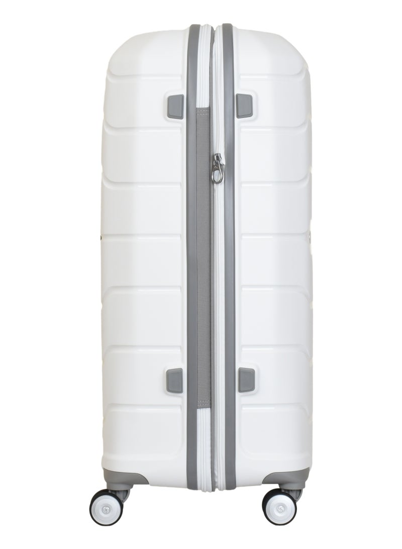 Samsonite FREEFORM 75/28 Hard Spinner Luggage – White - Image 5