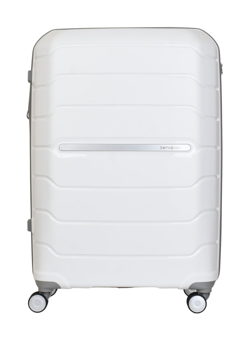 Samsonite FREEFORM 75/28 Hard Spinner Luggage – White - Image 2
