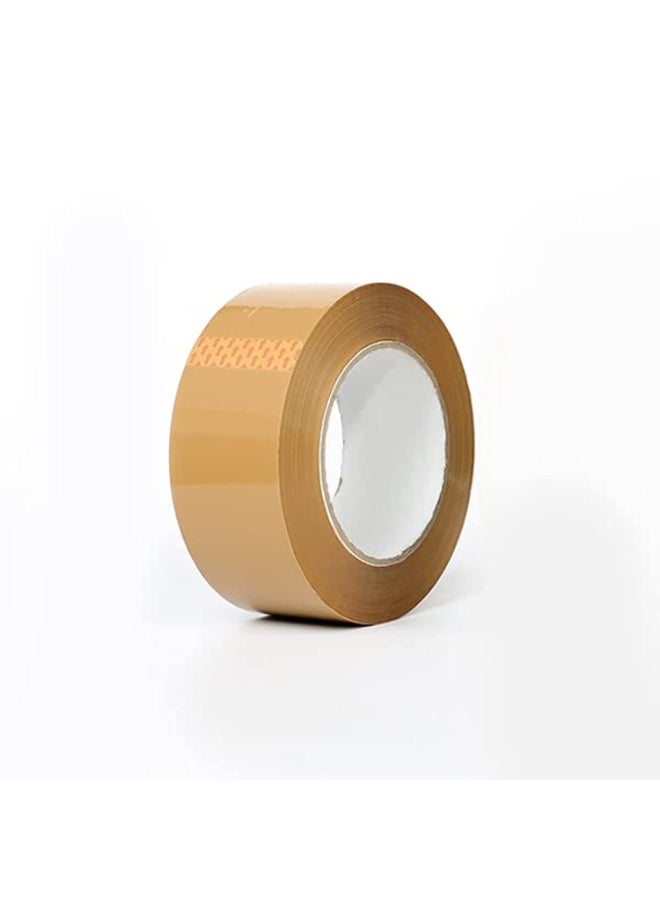 Mazko 2" x 100 Yards Brown Packing Tape – Heavy Duty Strong BOPP Packaging Tape for Moving Boxes, Shipping Cartons & Parcels - Image 1