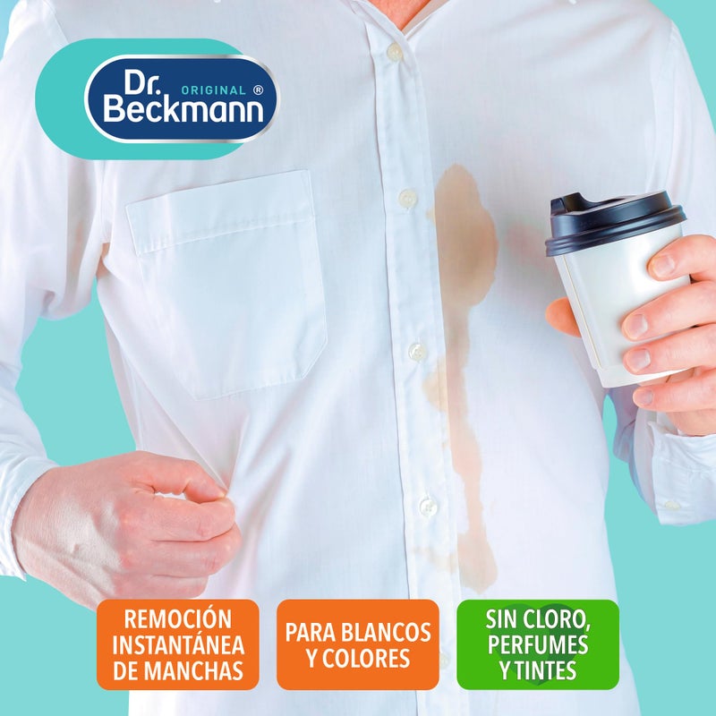 Dr. Beckmann, Express Stain Remover Pen, for All Types of Fibres and Colours, for Travel, Office, Suitable for Delicate Clothes, Washable Tip, German Quality, 10 ml - Image 3