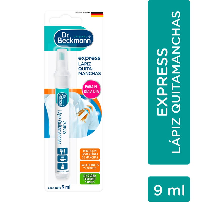 Dr. Beckmann, Express Stain Remover Pen, for All Types of Fibres and Colours, for Travel, Office, Suitable for Delicate Clothes, Washable Tip, German Quality, 10 ml - Image 2