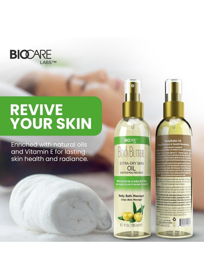 Biocare Skin Renewal Olive Oil Moisturizer for Extra Dry Skin - Nourishing Body Oil with Shea Butter & Vitamin E, Soothes & Hydrates 6.1 oz - Image 4