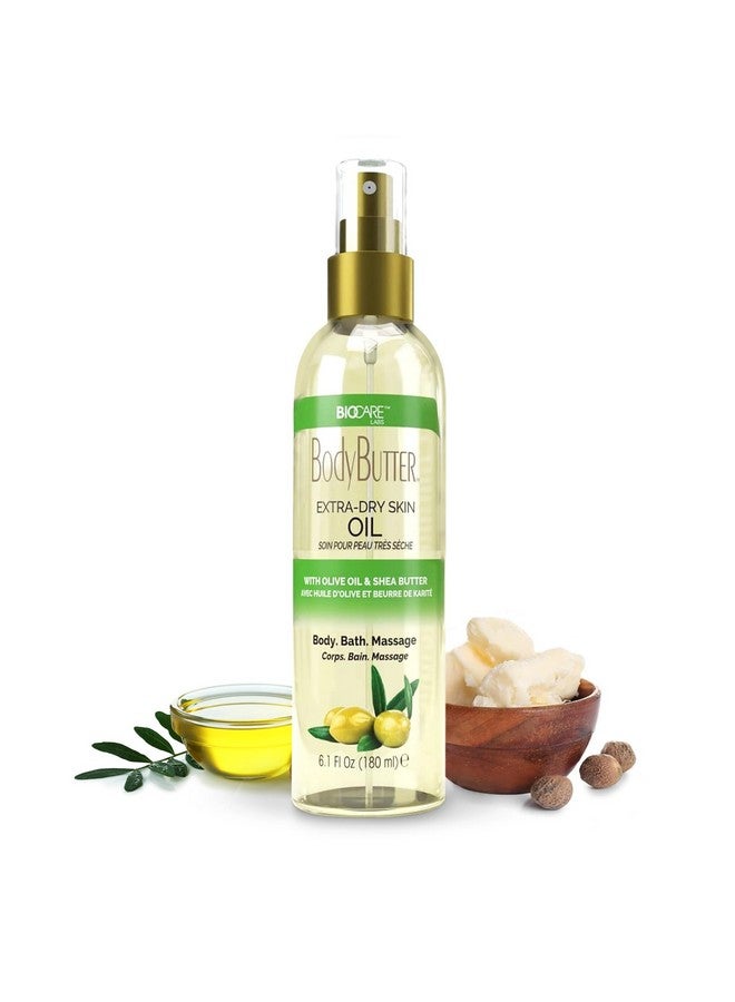 Biocare Skin Renewal Olive Oil Moisturizer for Extra Dry Skin - Nourishing Body Oil with Shea Butter & Vitamin E, Soothes & Hydrates 6.1 oz - Image 1