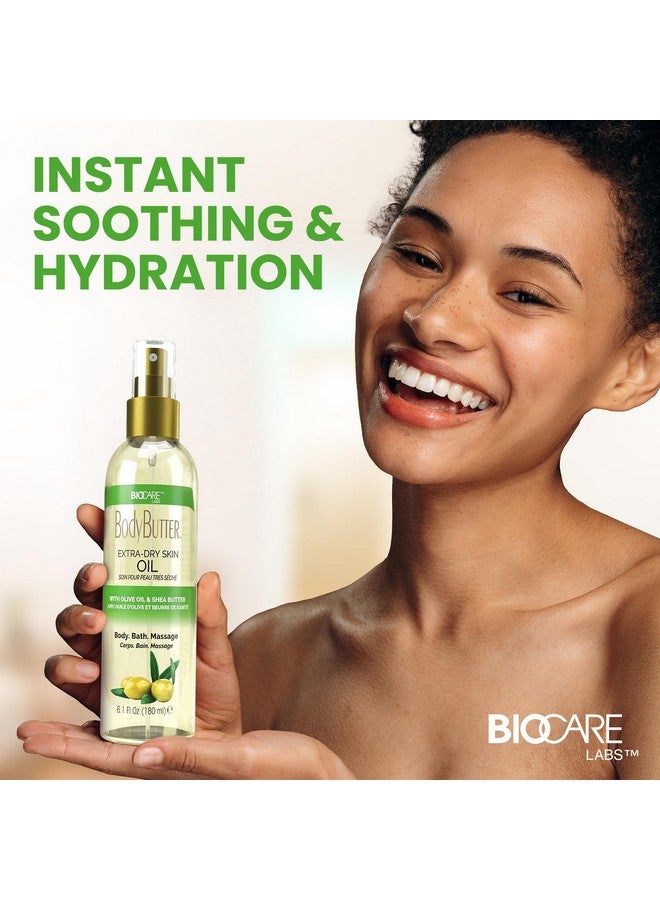 Biocare Skin Renewal Olive Oil Moisturizer for Extra Dry Skin - Nourishing Body Oil with Shea Butter & Vitamin E, Soothes & Hydrates 6.1 oz - Image 3