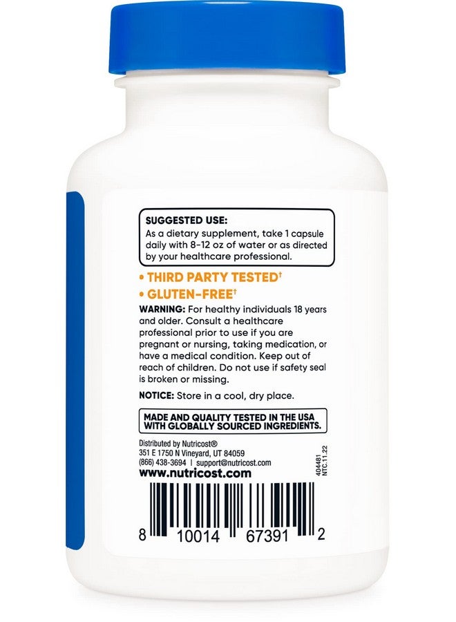 Nutricost Policosanol 40Mg 120 Capsules Gluten Free Nongmo And Vegetarian Friendly - Image 4