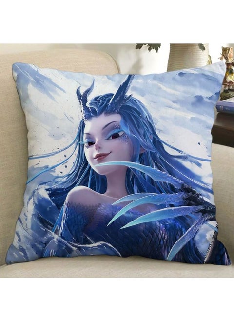 Which Surrounding Pillow, Which Ao Bing Ao Guang Ao Leap Shen Male Leopard Doll Diy Gift-Color:A7-Height:60x60cm Silky Bright Segment Double-sided Printing