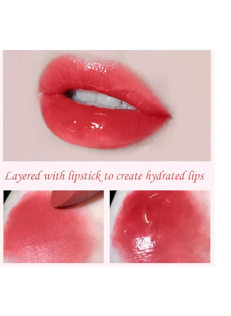 SYOSI 4PCS Moisturizing Plumping Lip Glow Oil Set, Fruit-Flavored Lip Balm, Moisture Shine Lip Gloss Nourish Lip Care for Women - Image 3