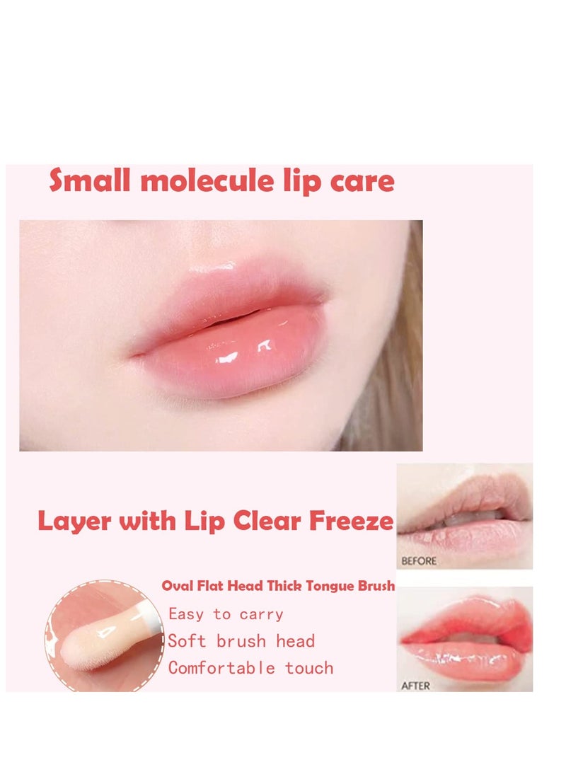 SYOSI 4PCS Moisturizing Plumping Lip Glow Oil Set, Fruit-Flavored Lip Balm, Moisture Shine Lip Gloss Nourish Lip Care for Women - Image 4
