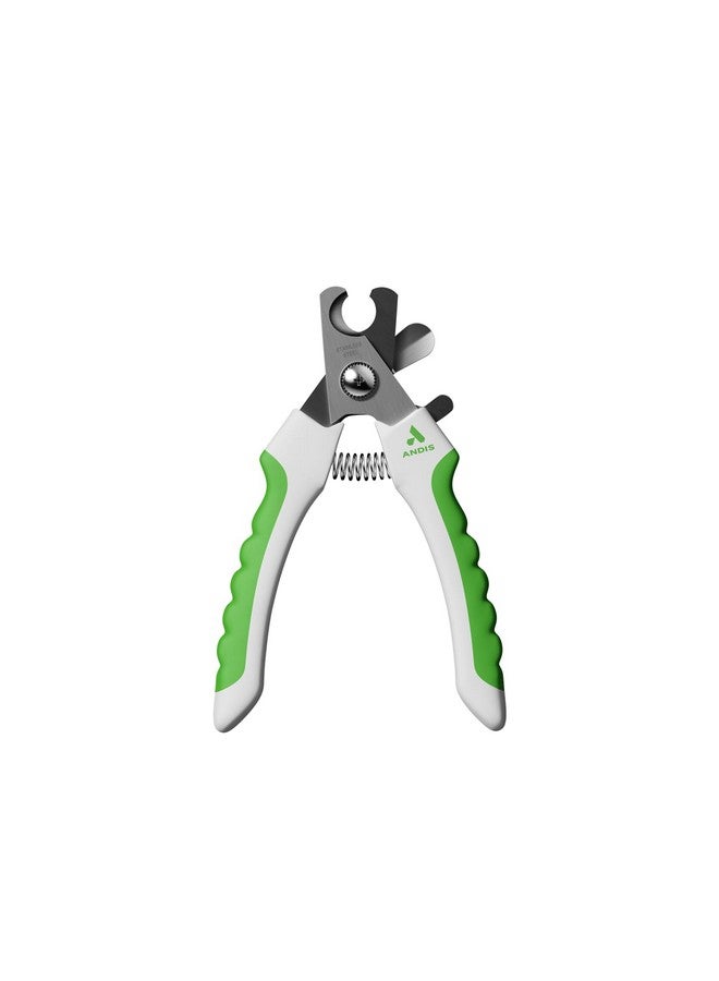 Andis 68575 Animal Nail Cutter for Small Breeds - Stainless Steel Blades with Sharp Efficiency - Designed for Repeated Use & Recommended by Pet Trainers - Medium Size & White/Green - Image 2