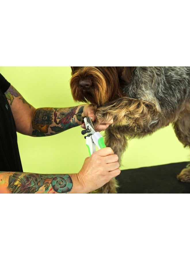 Andis 68575 Animal Nail Cutter for Small Breeds - Stainless Steel Blades with Sharp Efficiency - Designed for Repeated Use & Recommended by Pet Trainers - Medium Size & White/Green - Image 5