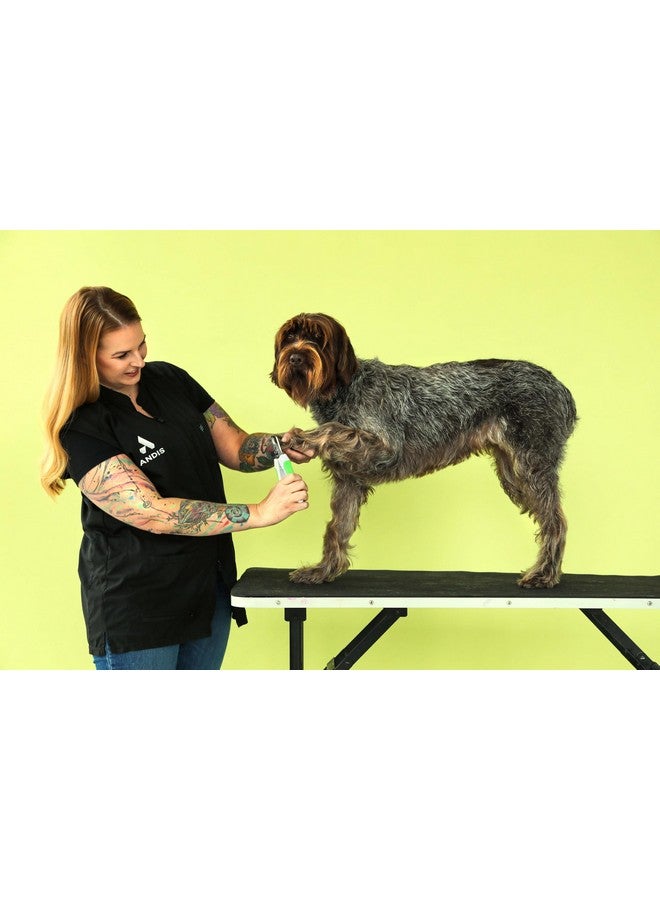 Andis 68575 Animal Nail Cutter for Small Breeds - Stainless Steel Blades with Sharp Efficiency - Designed for Repeated Use & Recommended by Pet Trainers - Medium Size & White/Green - Image 4