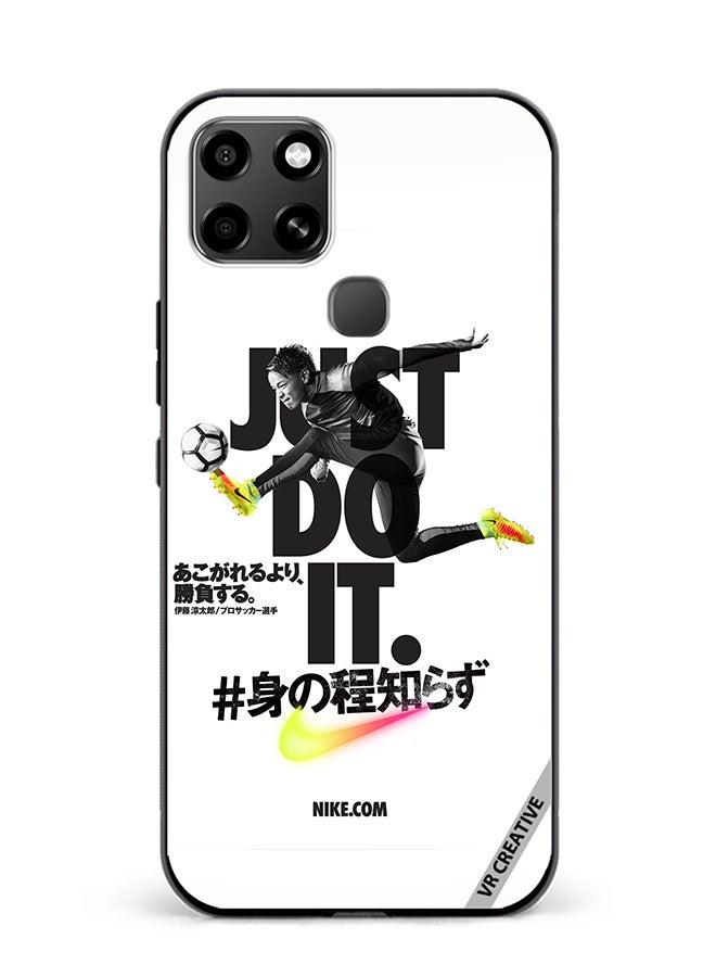 VR CREATIVE Protective Case Cover For Infinix Smart 6 Nike Just Do It Design Multicolour - Image 1