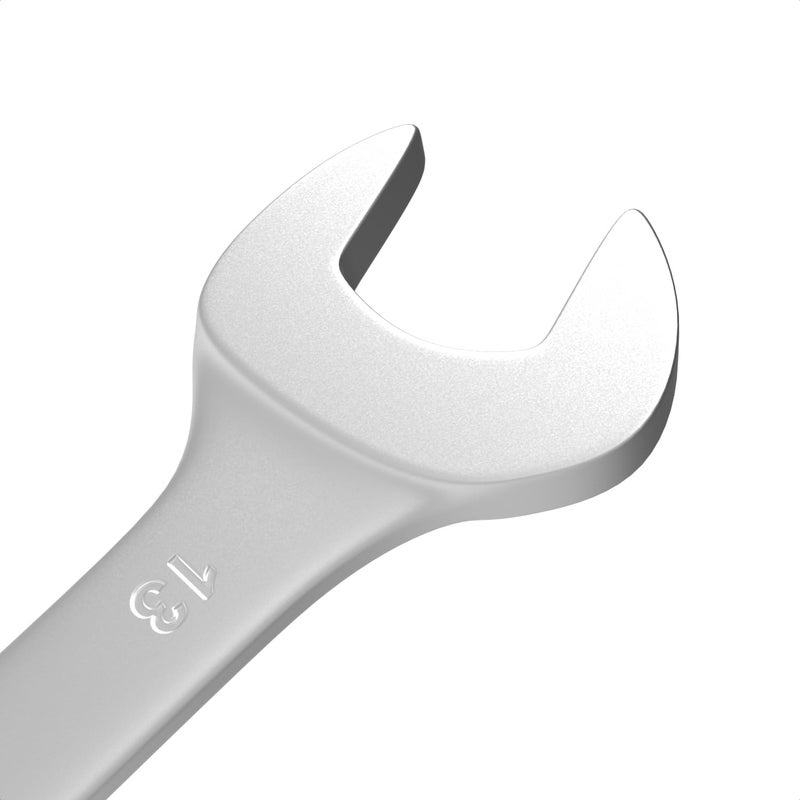 GROZ Deep Offset Combination Spanner 13mm, Length 178mm | Smooth Mat Finish | DIN 3114B | CSP/OF/SF/13G - Image 4
