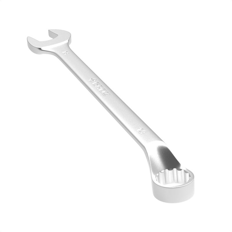 GROZ Deep Offset Combination Spanner 13mm, Length 178mm | Smooth Mat Finish | DIN 3114B | CSP/OF/SF/13G - Image 2