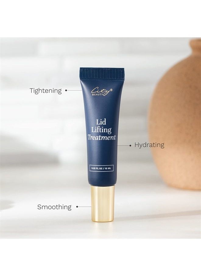 City Beauty - Lid Lifting Treatment - Drooping Eyelid Solution - Lift, Smooth & Tighten - Solution for Sagging & Wrinkles - Rejuvenating Eye Primer - Anti-Aging Cruelty-Free Skin Care - Image 1