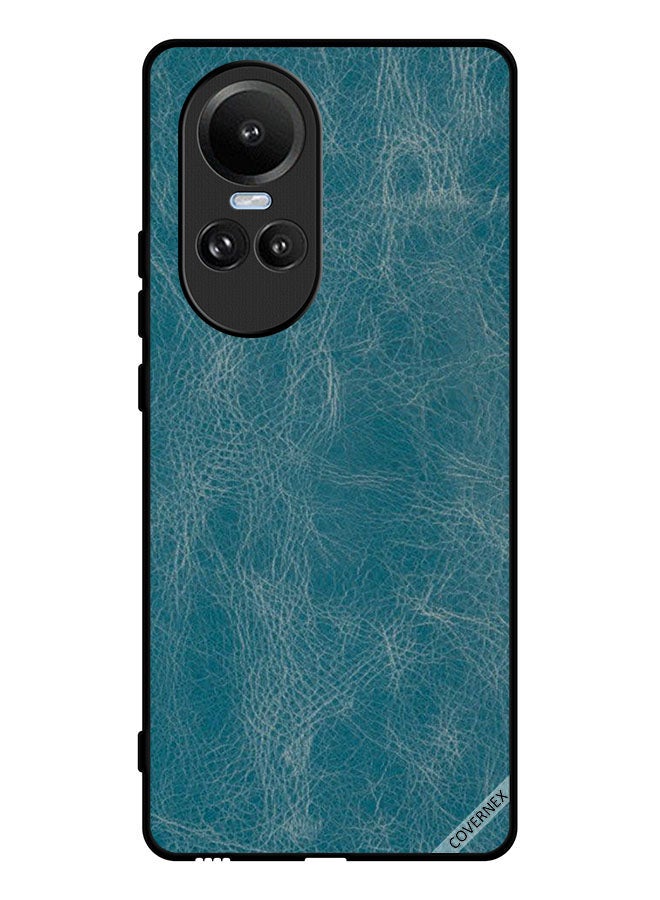 Covernex Protective Case Cover For Oppo Reno10 Vintage Leather Pattern - Image 1