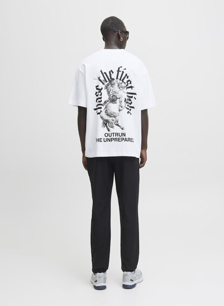 JACK & JONES Graphic Crew Neck T-Shirt - Image 2