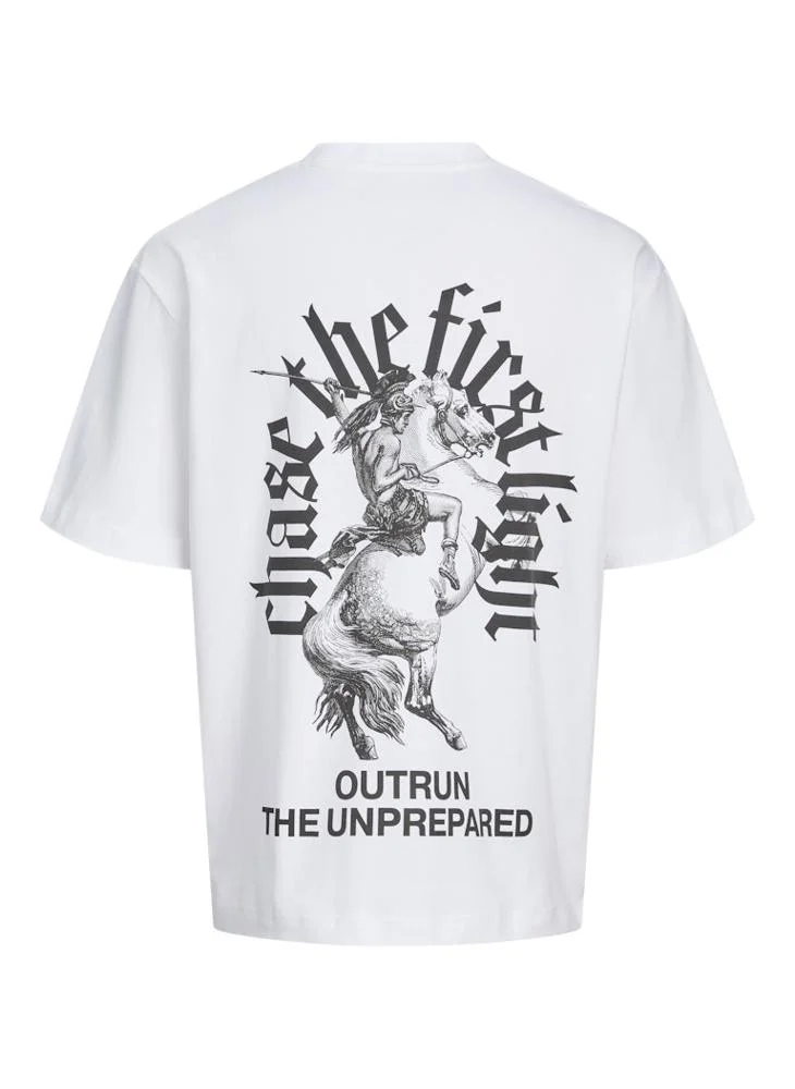 JACK & JONES Graphic Crew Neck T-Shirt