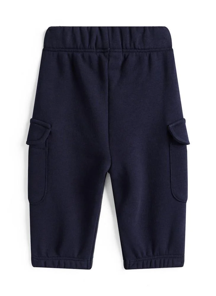 Tommy Hilfiger Blue Kids Cargo Fleece Sweatpants for Men | Best Price UAE