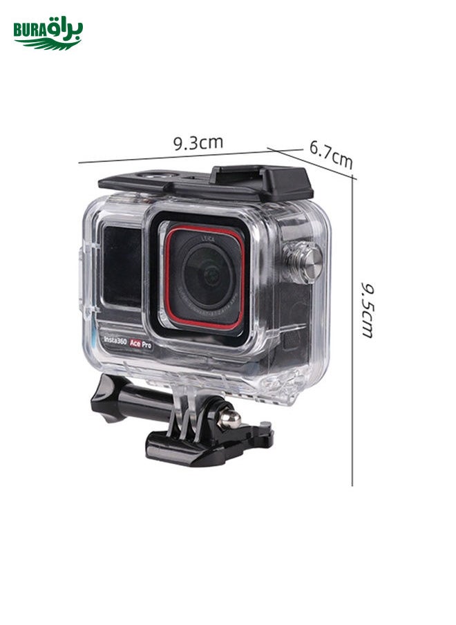 BURAQ For Insta360 Ace Pro 60m Underwater Waterproof Housing Case  - Image 3