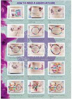 Asian Hobby Crafts Asian Hobby Crafts DIY Dream Catcher Kit (Small)  - Image 4