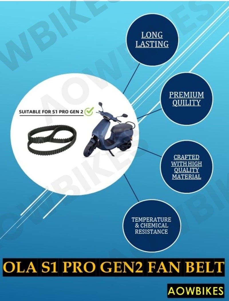 PA Fan Belt for Ola S1 PRO Generation 2 - Image 4