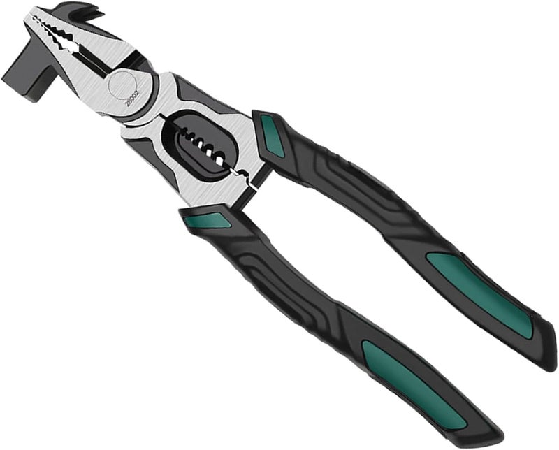 Multifunctional fence pliers: hammer, wire cutter, nail puller, installation work. - Image 1