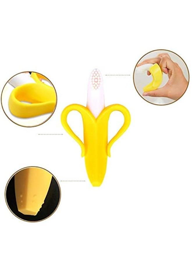 Generic Silicone Banana Teether – Soft Soothing Toy for Babies  - Image 2