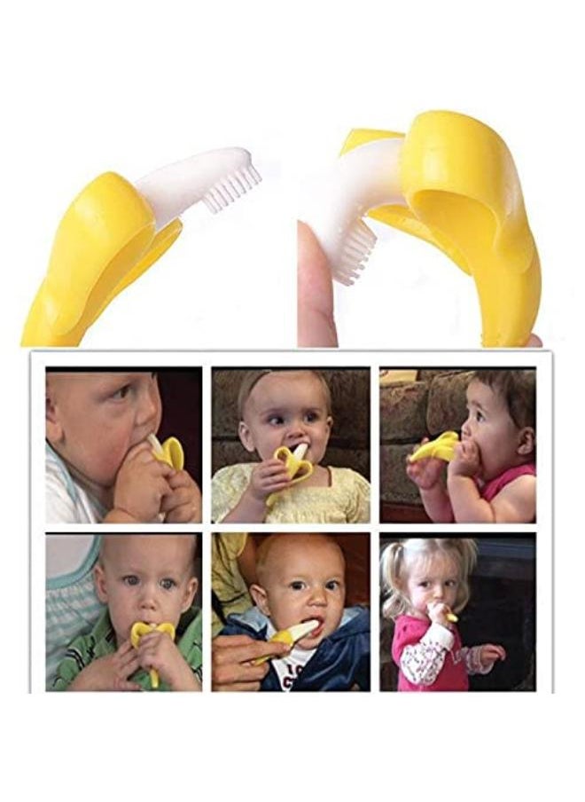 Generic Silicone Banana Teether – Soft Soothing Toy for Babies  - Image 4