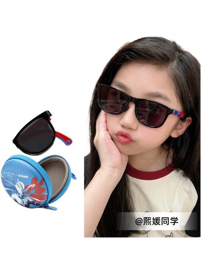 PARIM Ultraman Collaboration Sam'S Style Children'S Foldable Sunglasses, Uv Protection Sunglasses For Boys, Sun Protection Glasses For Girls - Image 2
