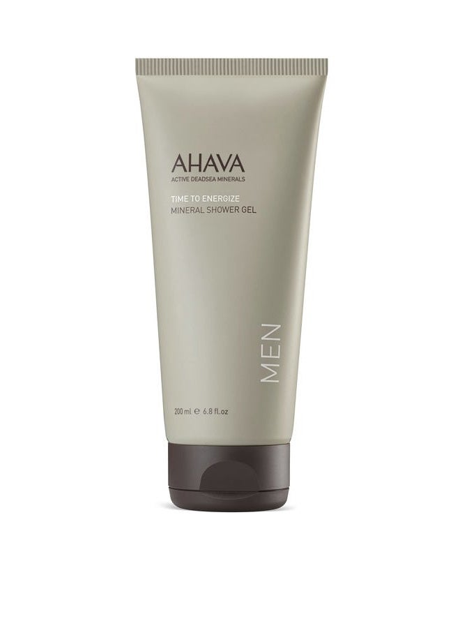 AHAVA Men Mineral Shower Gel, 200 ml - Image 1