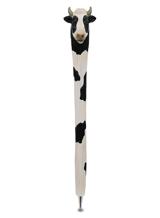 Planet Pens Cow Writing Pen - Cute 3D Cow Farm Animal Ballpoint Pen for Journaling, School, Office Supplies, Farm Animal Novelty Gift for Kids and Adults - Image 1