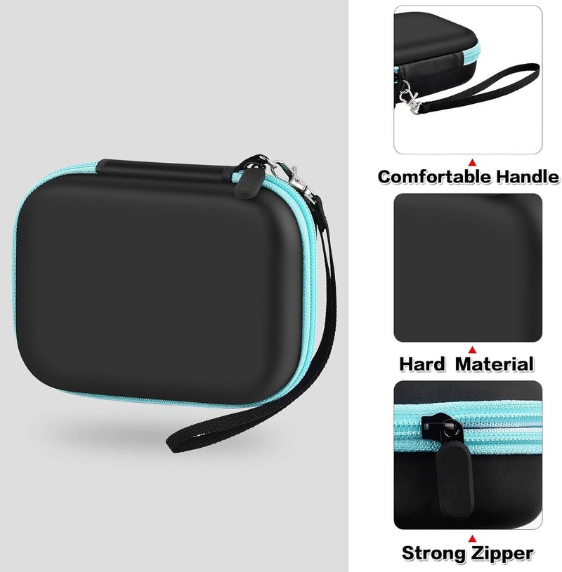 PAIYULE Kids Camera Case for VTech KidiZoom Creator Cam HD Video Camera/ for KODAK Printomatic Digital Instant Print Cameras Toys, Carrying Storage Organizer Bag Also Holds Tripod Accessories(Box Only-Black - Image 4
