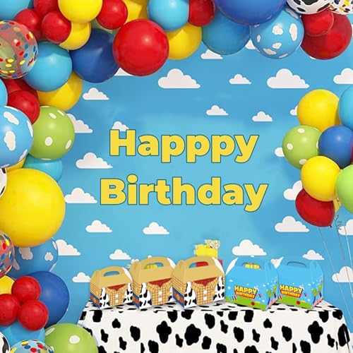 WEGYMER Cartoon Story Party Boxes 16pcs Two Infinity and Beyond Birthday Gift Goodie Bags For Toy Theme Birthday Party Supplies - Image 4