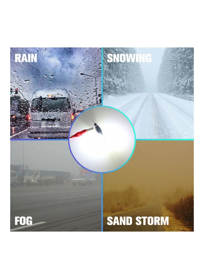 نيبمينينت مجموعة مصابيح ضباب بإضاءة LED للسيارة مكونة من حزمتين - Image 3