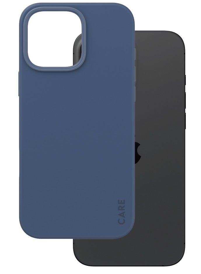 بانزرجلاس كفر حماية CARE من بانزر جلاس، عصرية باللون الأزرق مع مغناطيس MagSafe لجهاز آيفون '24 بحجم 6.9 بوصة برو، آبل آيفون 16 برو ماكس - Image 1