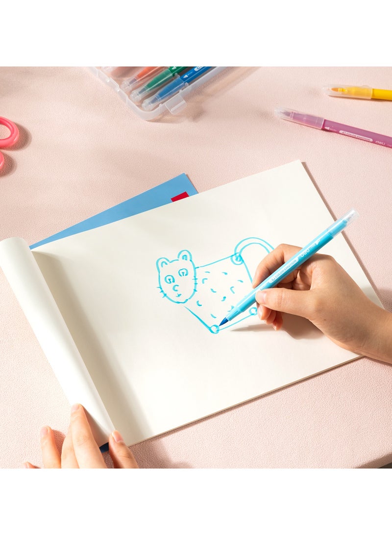 ديلي ChatGPT 说：  دفتر تلوين من دِلي EN031 – يحتوي على 20 ورقة، 100 جم/م² – مثالي للرسم الإبداعي للأطفال في المنزل أو داخل الفصل الدراسي - Image 4