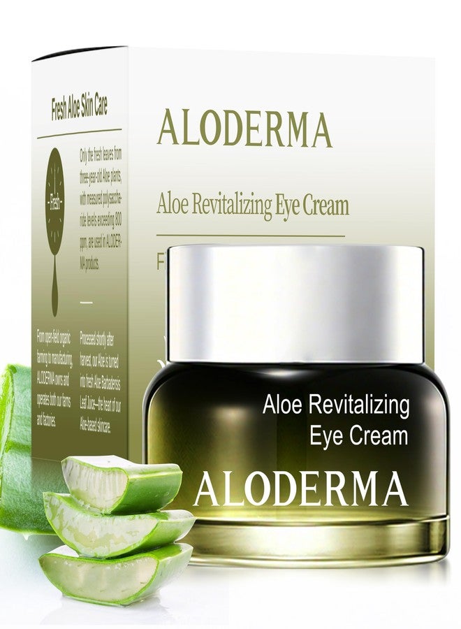 Aloderma Aloe Revitalizing Eye Cream Made with Organic Aloe Vera - Reduce Signs of Aging, Fine Lines & Wrinkles, 30g/1.06oz - Image 1