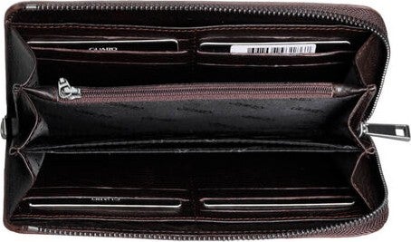 Guard Brown Multifunctional Genuine Leather Wallet and Handbag  - Image 4
