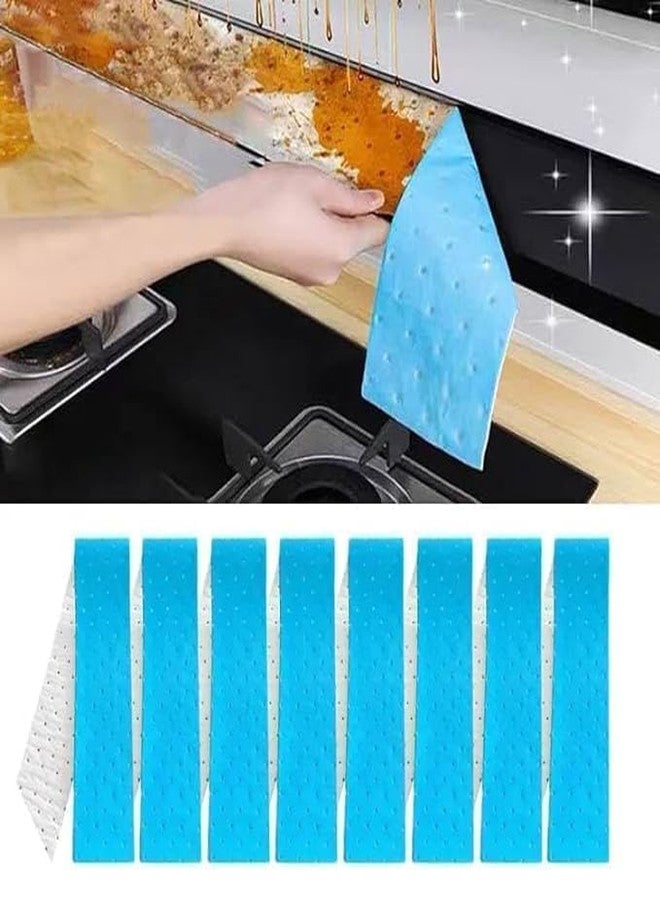 SEMNOX CREATION SEMNOX Kitchen Range Hood Oil Absorbing Cotton Household Cleaning Clothes Cooking Paper Oil Groove Absorbing Sheets Cleaning Scrubber - Image 3