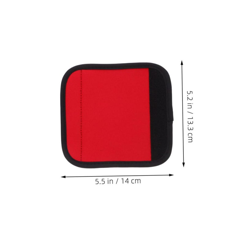 Detachable Anti Slip Barbell Pad Set For Pull Up Assistance And Weightlifting Red - Image 3