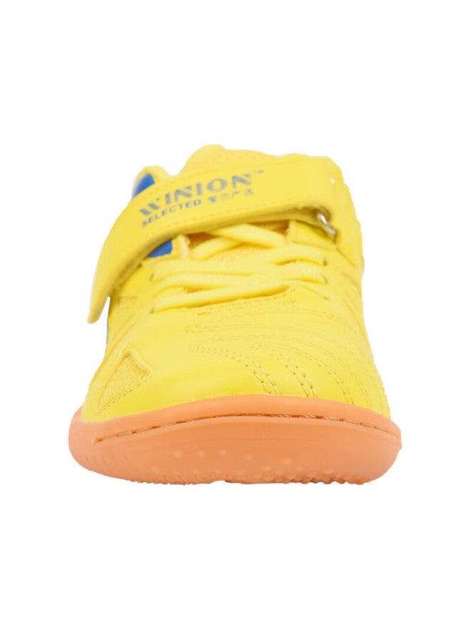 E-lian Tt Winion Selected Table Tennis Shoes For Kids Boys Girls Professional Anti-slip Wear-resistant Training Shoes Yellow Blue Size 36 - Image 5